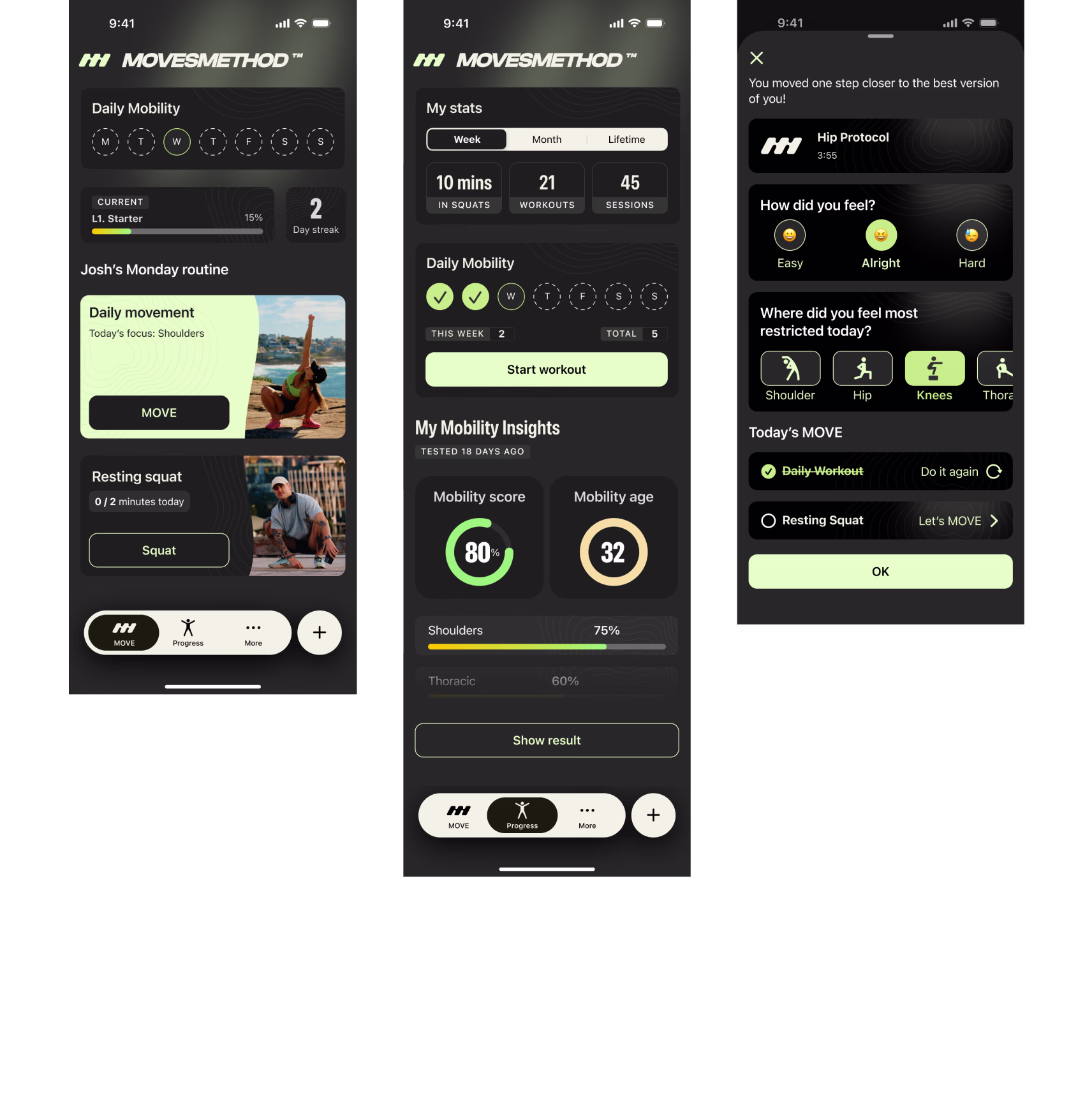 After — Cohesive dark UI, brand-aligned